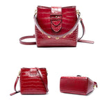 Fashion Crocodile Pattern Handbag