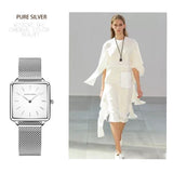 Elegant Square Quartz Women's Watch