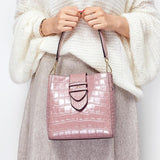 Fashion Crocodile Pattern Handbag