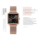 Elegant Square Quartz Women's Watch