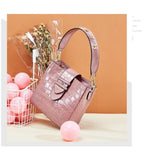 Fashion Crocodile Pattern Handbag
