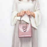 Fashion Crocodile Pattern Handbag