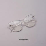 Cat's Eye Pattern Sunglasses