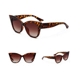 Cat's Eye Pattern Sunglasses