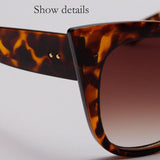 Cat's Eye Pattern Sunglasses