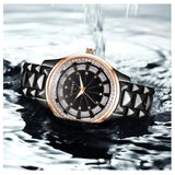 Large Dial Ceramic Strap Women's Watch