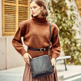Fashion Crocodile Pattern Handbag