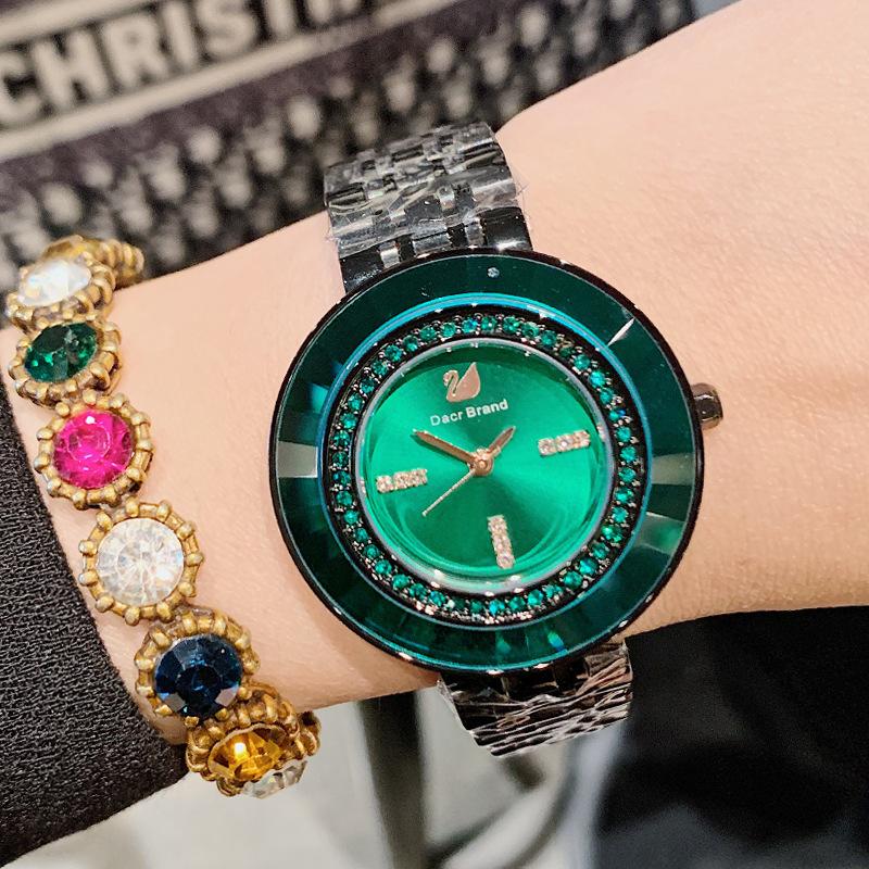Personality Rhinestone-studded Women's Watch