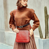 Fashion Crocodile Pattern Handbag