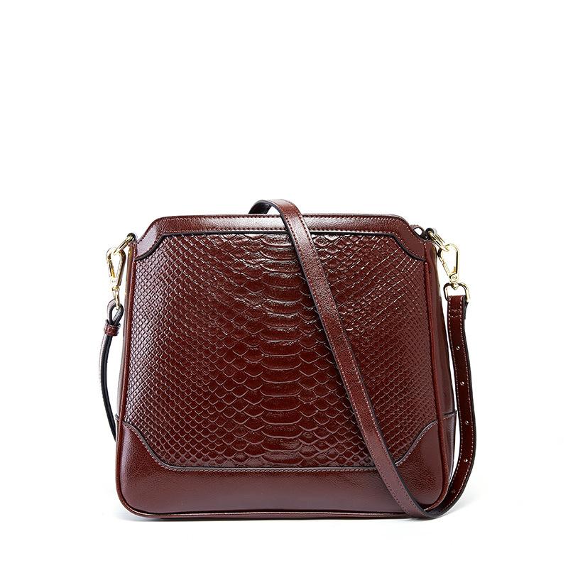 Fashion Crocodile Pattern Handbag