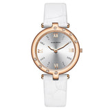 Simple Dial With Rhinestone Scale Women's Watch