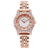 Personality Zircon With Scale Women's Watch