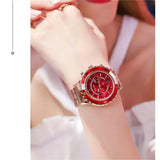 Personality Large Dial Women's Wristwatch