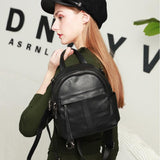 Fashion Black Small Backpack