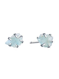 Rough Quartz Ear Stud