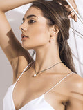White Moonstone Necklace