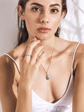 Natural Blue Turquoise Necklace