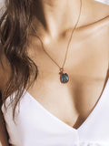 Shining Labradorite Necklace