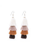 Three Style Tassel Earrings