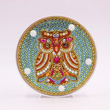 F&S Diamond Painting Store Diamond Painting Lamp Golden Owl