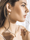 Natural Moonstone Round Ring