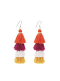 Three Style Tassel Earrings