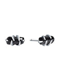 Rough Quartz Ear Stud