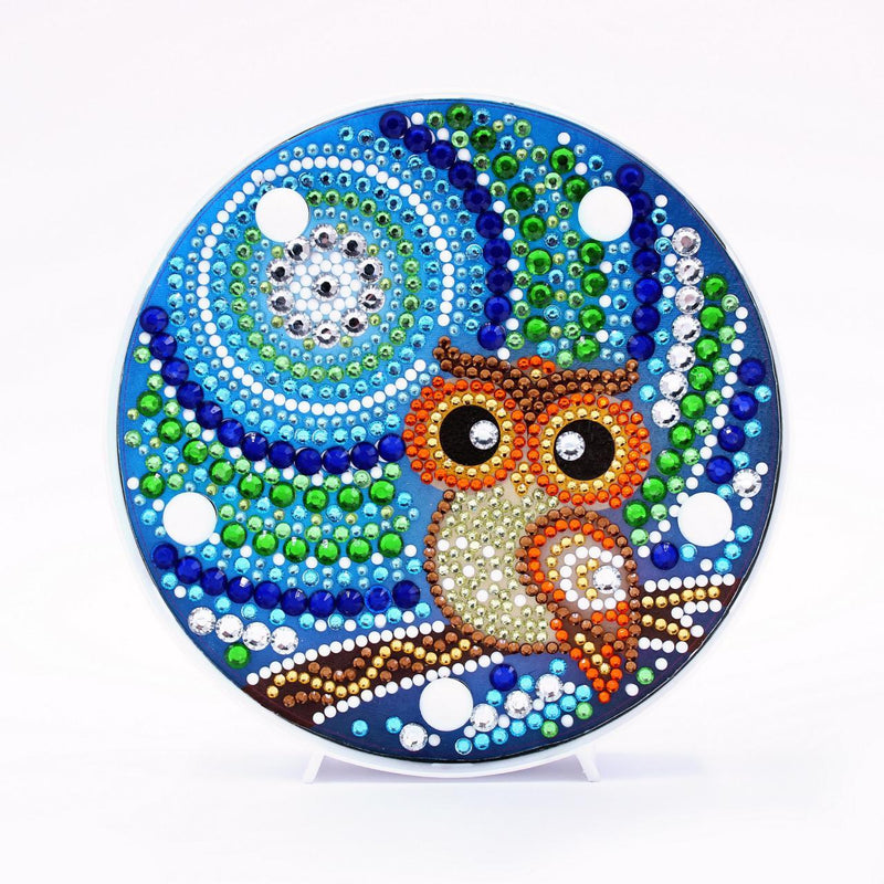 F&S Diamond Painting Store Diamond Painting Lamp Little Owl