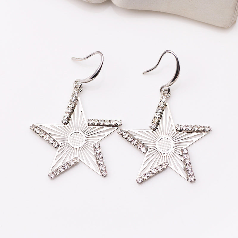 New European and American fashion personality temperament earrings