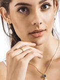 Natural Moonstone Silver Necklace