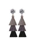 Three Style Tassel Earrings