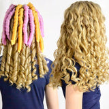 MAGIC HAIR CURLERS PACK OF 3 (21 INCHES/55 CM) - TOTAL 30 CURLERS AND 3 WANDS
