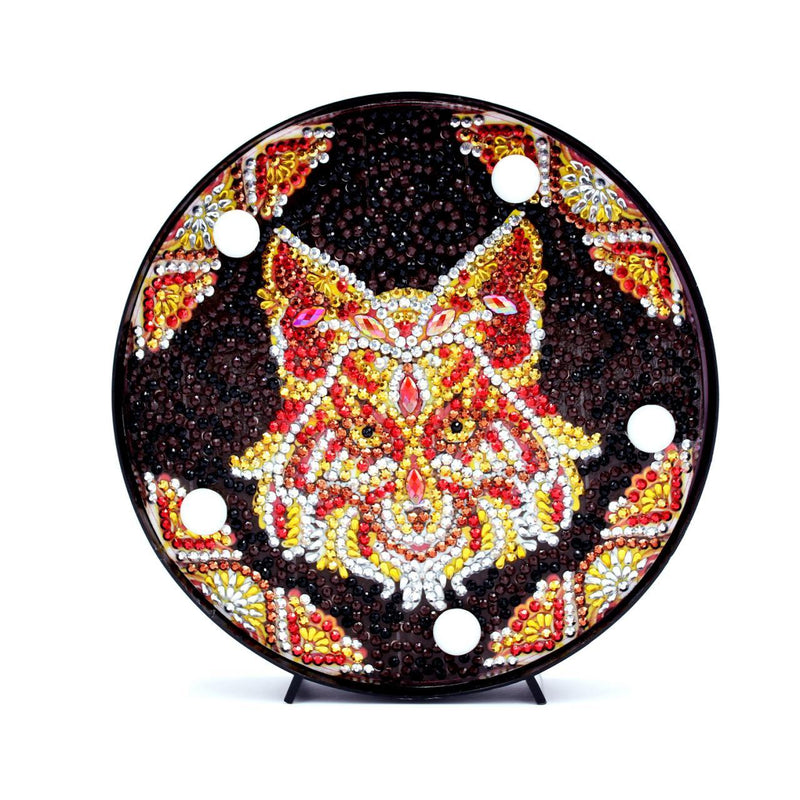 F&S Diamond Painting Store Diamond Painting Lamp Fiery Fox