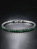 Multi Row Zircon Bracelet