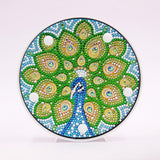 F&S Diamond Painting Store Diamond Painting Lamp Proud Peacock