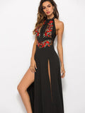Sleeveless Split Dress