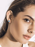 Rough Quartz Ear Stud