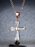 Cross Pattern Necklace