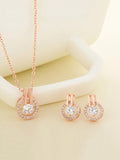 Lover's Eye Patern Jewelry Set