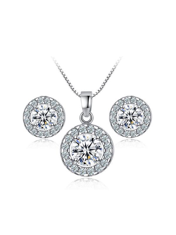 Holy Light Necklace&Earrings Set