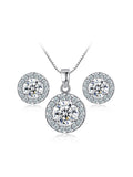 Holy Light Necklace&Earrings Set