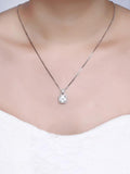 Square Necklace&Earring Set