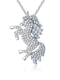 Lucky Unicorn Pendant Necklace