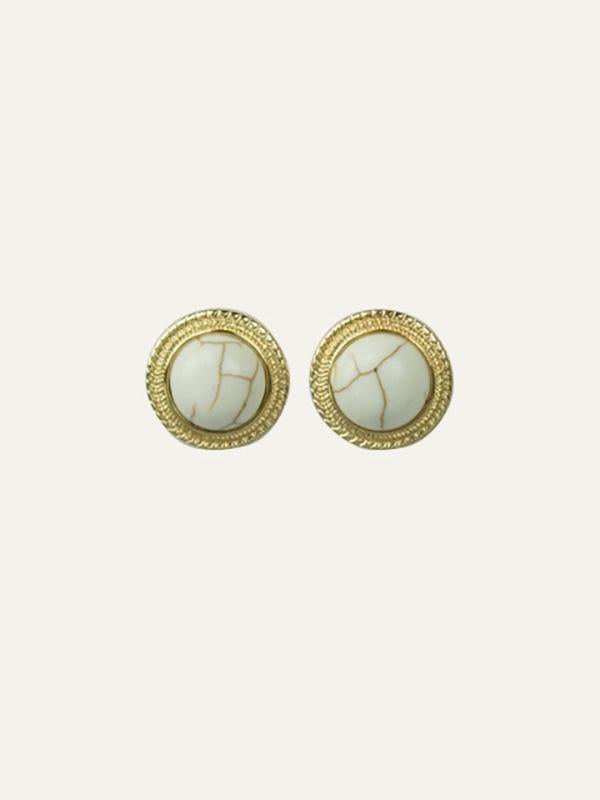 Turquoise stud earring
