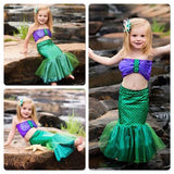The little Mermaid Ariel Princess Cosplay Costume Mermaid Dress