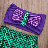 The little Mermaid Ariel Princess Cosplay Costume Mermaid Dress