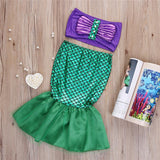 The little Mermaid Ariel Princess Cosplay Costume Mermaid Dress