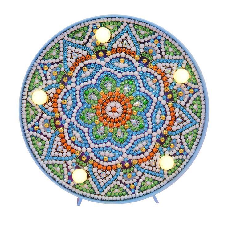 F&S Diamond Painting Store Diamond Painting Lamp Peaceful Mandala