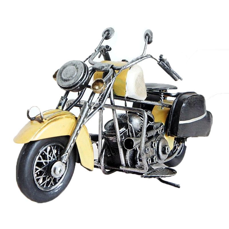 25cm Vintage Motorcycle Model