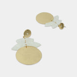 Natural shell earring